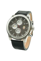 Galatasaray Orijinal Deri Kordonlu Multifonksiyonel Kol Saati Hediyelik Ahşap Kutulu - 3