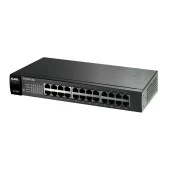 ZYXEL ES1100-24E 24 Port 10/100 Mbps Ethernet Yönetilmeyen Switch thumbnail 1