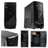 PC BOŞ KASA METAL PANEL ATX-MİD-T PEAK 250W EVEREST 277A - 1