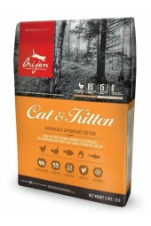 Orijen Kitten Tahılsız Tavuklu Yavru Ve Yetişkin Kedi Maması 1,8 Kg thumbnail 2