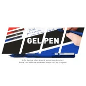 Liqeo Sign Gel Pen 1.0 mm İmza Kalemi Mavi thumbnail 2
