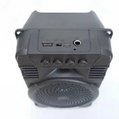 Concord ZQS1431 Rgb Ledli FM Radyolu USB ve Mikrofon Girişli 4 İnç Bluetooth Hoparlör - 6