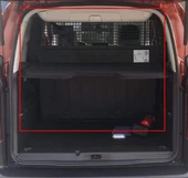 Rizline Peugeot Rifter 2019 Sonrası Seperatörlü 3D Bagaj Havuzu thumbnail 3