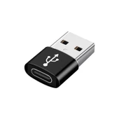 Type-C to Usb 3.0 Erkek Çevirici Dönüştürücü Adaptör Apple Samsung Vb. Cihazlarla Uyumlu - 1