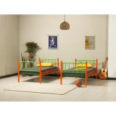 Teknor Carme 90x190 ve 90x200 Yatak Ölçülü Genç Çocuk Odası Metal Ranza - 2