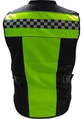 Forte Gt 2001186 Cepli Motosiklet Reflektif Yelek Rüzgara Geçirmez XL Beden - 5