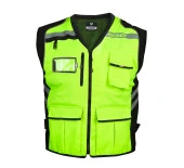 Forte Gt 1188 Motosiklet Reflektif Yelek 3 Adet Kargo Cepli Rüzgar Geçirmez M Beden - 1