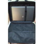 Darbeye Karşı Korumalı Laptop ve Evrak Çantası - Mat Siyah 13-13.3-14-15.6 Inç - 4