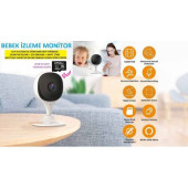 Güvenlik kamerası hareket algılama özelliği+32 Gb Hafıza Kart Ile Birlikte - 1