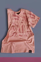 Eskitme Desenli Erkek Çocuk Eşofman Takım - 4