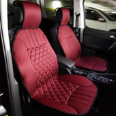 Space Oto Koltuk minderi, Geely araçlara uyumlu 2'li set özel tasarım minder thumbnail 7