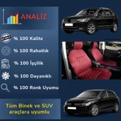 Space Oto Koltuk minderi, Mitsubishi araçlara uyumlu 2'li set özel tasarım minder thumbnail 9