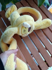 Kulakları Hareket Eden Sesli Peluş Pumpumpurin Peluş Kulaklık Taç - 1