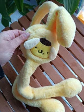 Kulakları Hareket Eden Sesli Peluş Pumpumpurin Peluş Kulaklık Taç - 2