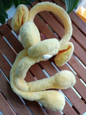 Kulakları Hareket Eden Sesli Peluş Pumpumpurin Peluş Kulaklık Taç - 3