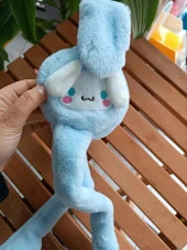 Kulakları Hareket Eden Sesli Peluş Cinnamoroll Peluş Kulaklık Taç - 2