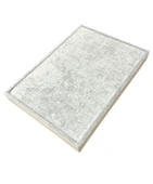 70 li Batırmalı Yüzük Tablası Gri Kadife thumbnail 1