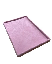 Servis Tablası büyük Boy Takı Sergileme Tablası Pembe thumbnail 1