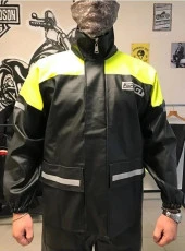 Forte Gt 1134 Motosiklet PVC Yağmurluk Cepli Alt Üst Takım XXL Beden Sarı - 7