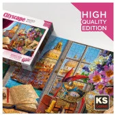 Ks Games Venice Still Life 500 Parça Puzzle - 4