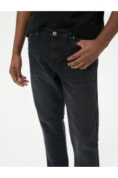 Slim Fit Kot Pantolon - Brad Jean thumbnail 5
