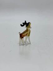 El Yapımı Mini Murano Cam Geyik Biblo A177-02 thumbnail 3
