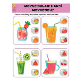 Meyveler ve Sebzeler YAZ-SİL Aktivite Seti (2 Süper Kitap) thumbnail 2