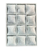 Saat Bileklik Tablası 12 Yastıklı  Gri thumbnail 2