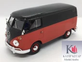 MotorMax Volkswagen Type 2 Delivery Van 1/24 Kır-Siyah Model Araç - 1