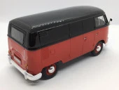 MotorMax Volkswagen Type 2 Delivery Van 1/24 Kır-Siyah Model Araç - 4