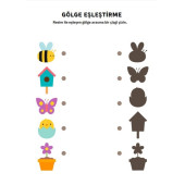 Okul Öncesi Eşleştirme Eğitim Seti (2 Kitap) - 6