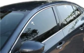Renault Megane Uyumlu 4 Cam Üst Çıtası -2016 Paslanmaz Çelik Parça - 1