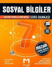 Mozaik Yayınları 7. Sınıf Sosyal Bilgiler Soru Bankası - 1