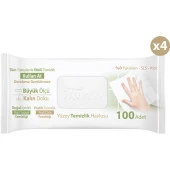 Baby Turco Turco Doğadan Pratik Yüzey Temizlik Havlusu 4X100 (400 Yaprak) - 2