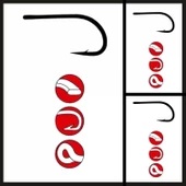 Uyguna-Yakala No:6  10 Adet Gamakatsu A1g-carp Specimenteflon İğne-İĞN.625 thumbnail 2