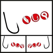 Uyguna-Yakala No:6  10 Adet Gamakatsu A1g-carp Specimenteflon İğne-İĞN.625 thumbnail 1