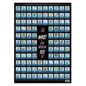 Ahiret için yapılacak 100 şey, İmanla yapılacak 100 şey, Dini Hediye, İslami Hediyelik Poster - 4