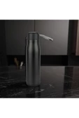 Paslanmaz Çelik 600 Ml Termos Mug Taşıma İpli SIcak ve Soğuk Muhafazalı Mug Kamp Piknik Spor - 2