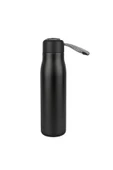 Paslanmaz Çelik 600 Ml Termos Mug Taşıma İpli SIcak ve Soğuk Muhafazalı Mug Kamp Piknik Spor - 3