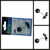 Uyguna-Yakala  S 10 Adet Crystal Kauçuk Stopper-MAL.249 - 2