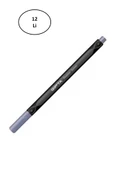 Gıpta Thick 0.4 mm Fineliner Yeşil Eflatun Kalem 12'li - 1