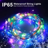 IP65 10 METRE USB KUMANDALI +CEP KONTROL DIŞ MEKAN IŞIĞI RGB LED LİGHT RENKLİ LED IŞIK SU GEÇİRMEZ - 3