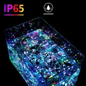 IP65 10 METRE USB KUMANDALI +CEP KONTROL DIŞ MEKAN IŞIĞI RGB LED LİGHT RENKLİ LED IŞIK SU GEÇİRMEZ - 4