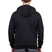 Alpinist Covert Tam Fermuarlı Erkek Sweatshirt Siyah (600501) - 3