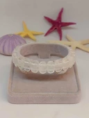 Kristal Kuvars Taşı Oval Kesim Unisex Bileklik (46070) thumbnail 1