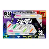 Sharpie Fine Permanent Markör 30 Lu Paket Labirent Kutulu thumbnail 1