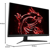 MSI G281UV 27.9" FLAT IPS 3840X2160 (UHD) 16:9 60HZ 4MS FREESYNC HDR400 GAMING MONITOR - 8