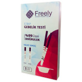 FreelyStrip Gebelik Testi 1 Adet %99 Üzeri Doğruluk Kolay Sonuç - 1