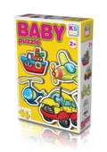 KS Baby Puzzle 4 in1 Ulaşım / Transportation - 1