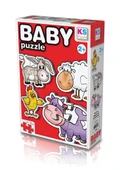 KS Baby Puzzle 4 in1 Çiftlik Hayvanları / Farm Animals thumbnail 1
